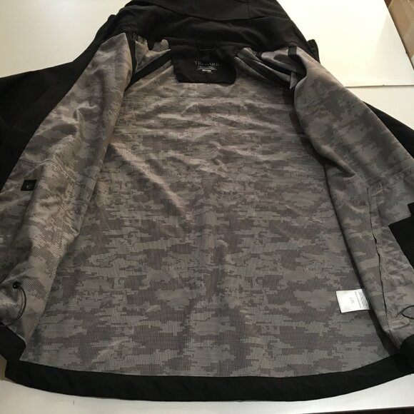 Kroger Delivery Jacket Men’s Medium Black Windbreaker Workwear Zip - Picture 5 of 9